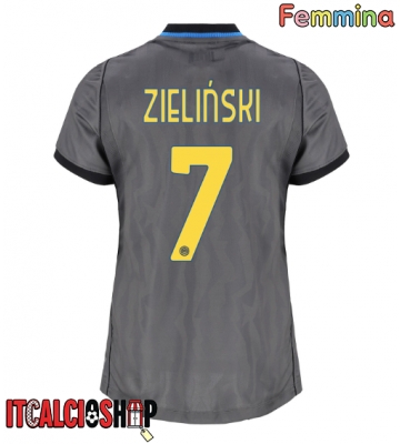Inter Milan Piotr Zielinski #7 Terza Maglia Femmina 2026-27 Manica Corta